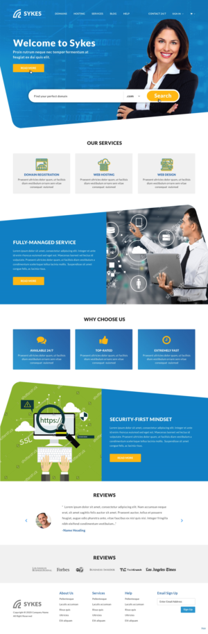 Web Design by pb for this project | Design: #23720131