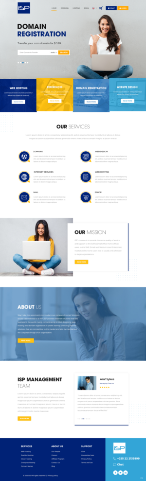 Web Design by pb for this project | Design: #23856605