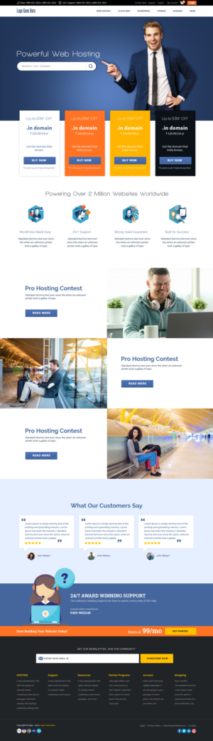 Web Design by sai.designer87 for this project | Design #23728445