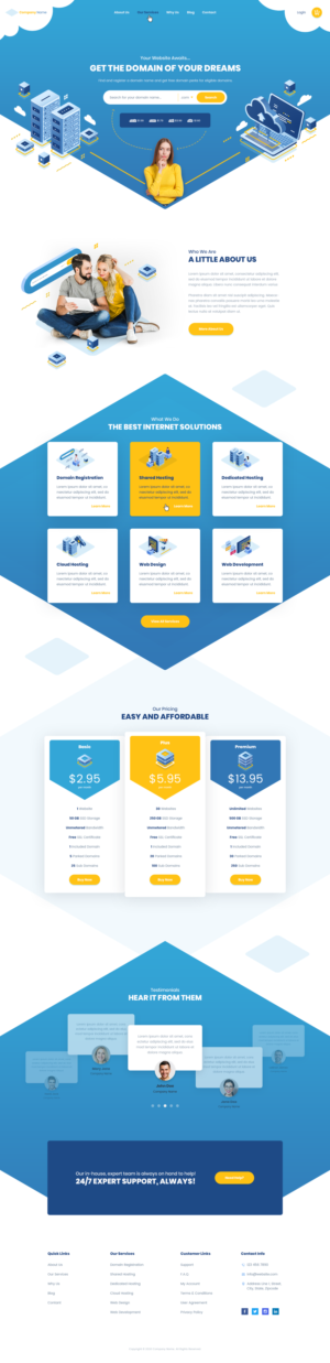 Web Design by Dummy4Design for this project | Design #23747980