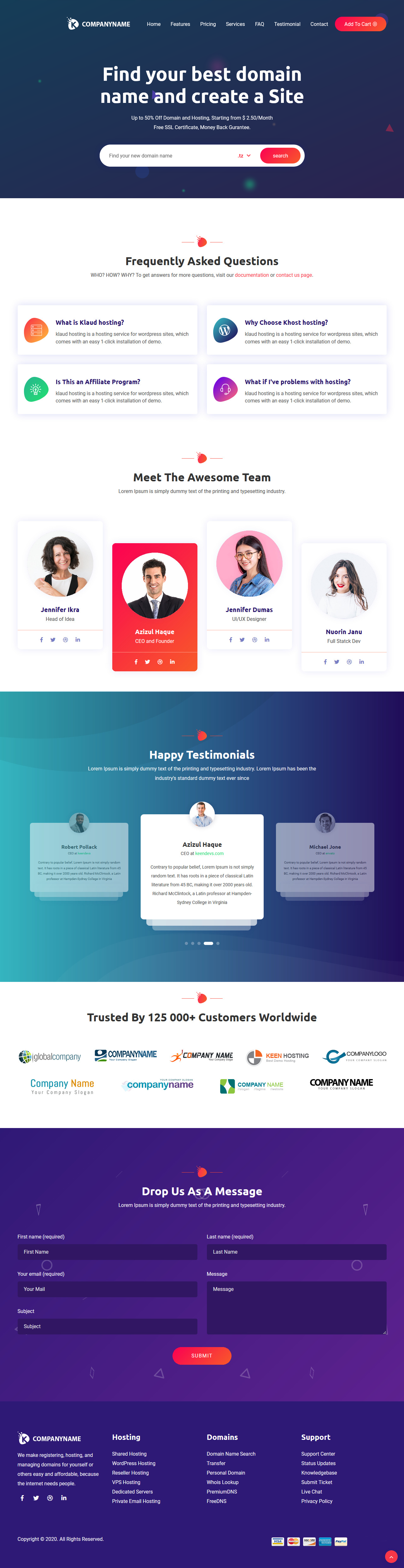 Web Design by Rabiulcse1998 for this project | Design #23745213