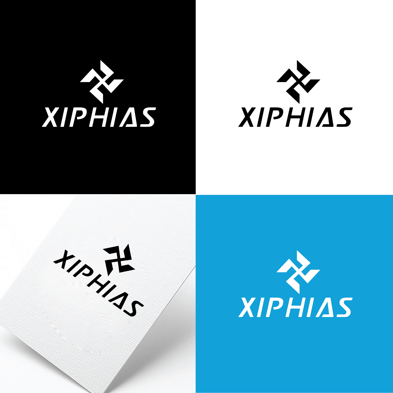 Logo Design by Logo bud design for Xiphias d.o.o. | Design #23699601