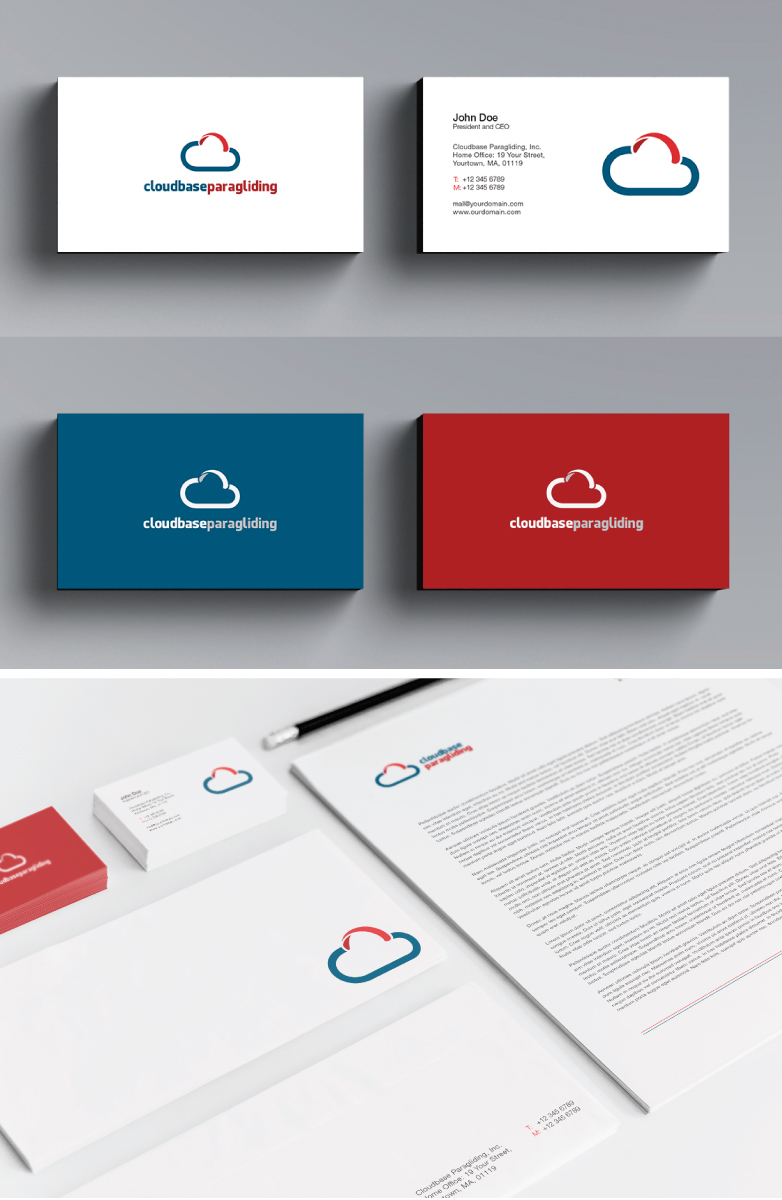 Logo Design by Istvan for Cloudbase Paragliding | Design #3054926
