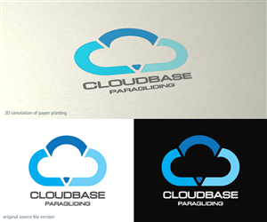 Logo Design by Anthony for Cloudbase Paragliding | Design: #3057473