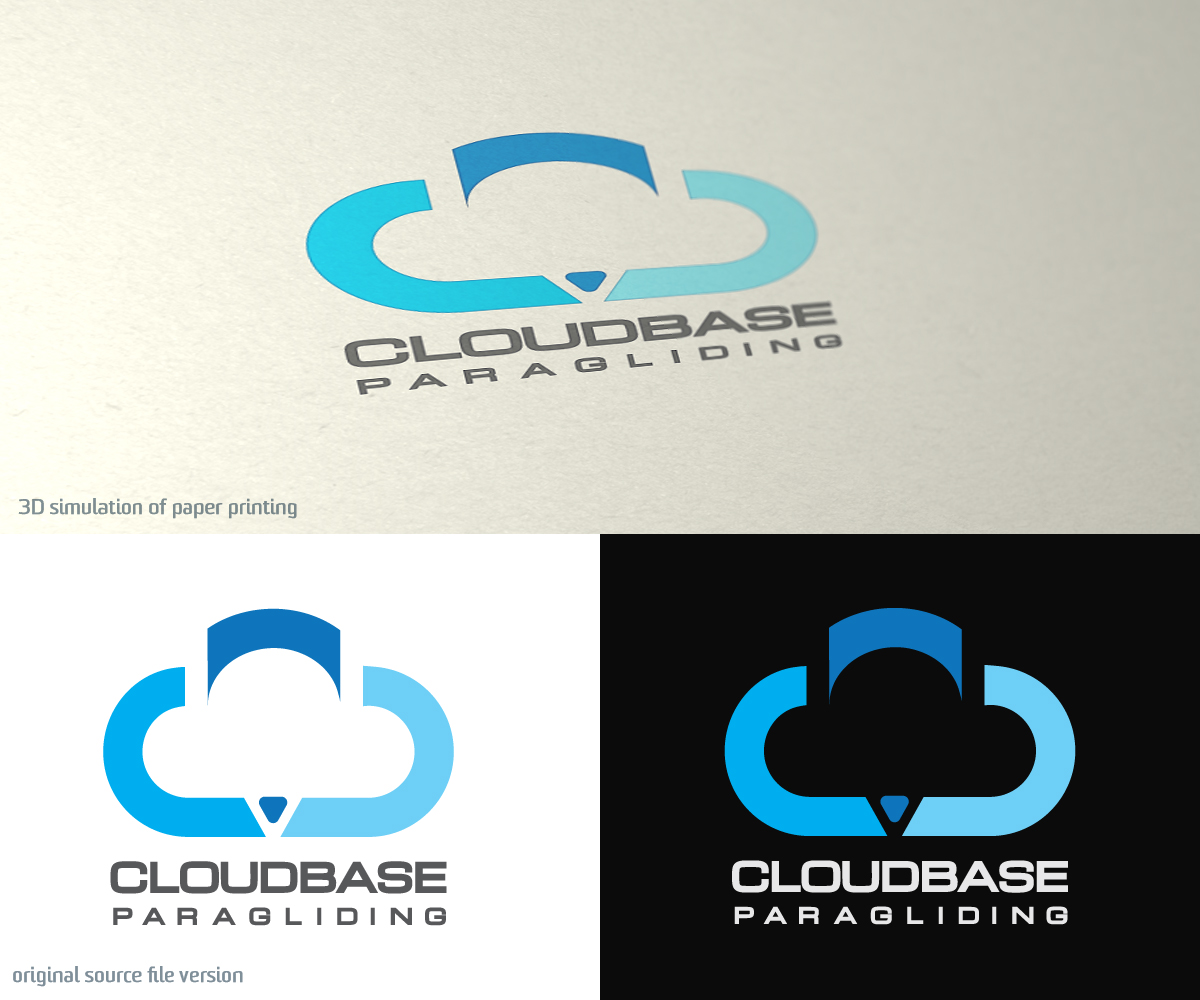 Design de Logo par Anthony pour Cloudbase Paragliding | Design #3097309