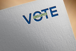 Vote Chris Caputo | Logo Design by Ochieng