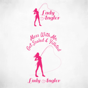 Create a Sassy Lady Angler T-Shirt design | T-shirt Design by cahayafatimah