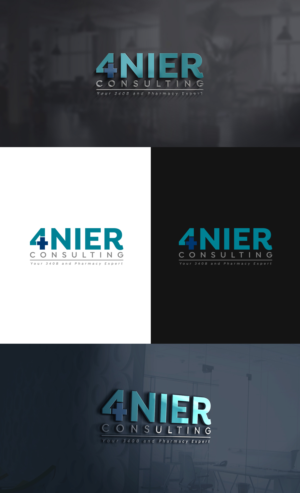 Either Fournier Consulting, 4NIER Consulting or just a logo with 4NIER.  I have used a tag line of "Your 340B and Pharmacy Expert"  | Logo Design by GLDesigns