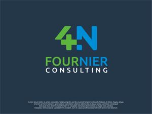Either Fournier Consulting, 4NIER Consulting or just a logo with 4NIER.  I have used a tag line of "Your 340B and Pharmacy Expert"  | Logo Design by nusdofficial