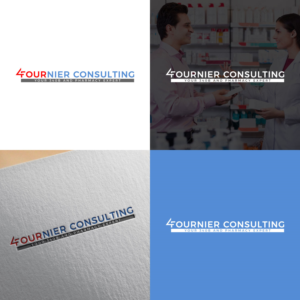 Either Fournier Consulting, 4NIER Consulting or just a logo with 4NIER.  I have used a tag line of "Your 340B and Pharmacy Expert"  | Logo Design by JAHID BIN JAFAR