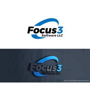 Logo Design by kimcam for Focus3 Software LLC | Design: #23756877
