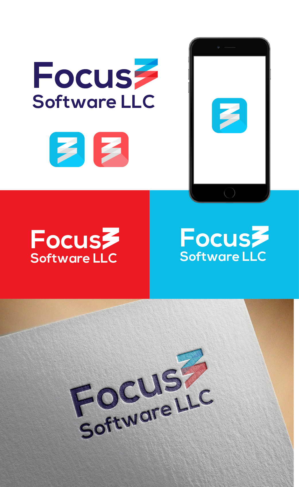 Design de Logo par Ayub Zafar pour Focus3 Software LLC | Design #23700631