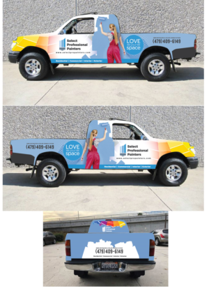 Car Wrap Design by Isnah Logo for Select Professional Painters, Inc. | Design: #23770748