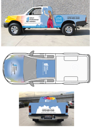 Car Wrap Design by Isnah Logo for Select Professional Painters, Inc. | Design: #23771169