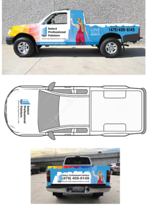 Car Wrap Design by Isnah Logo for Select Professional Painters, Inc. | Design: #24048193