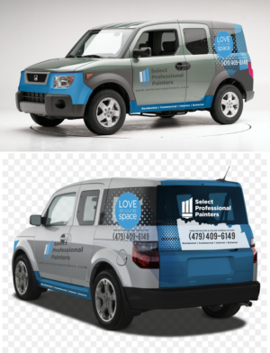 Car Wrap Design by sonu parmar for Select Professional Painters, Inc. | Design: #23710928