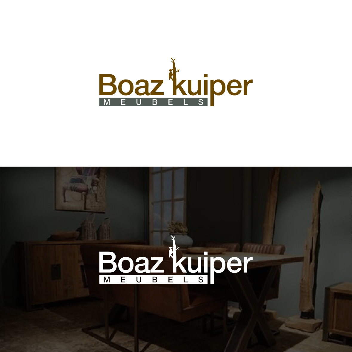 Logo Design by 4tech services for Boaz Kuiper Meubels | Design #23708883