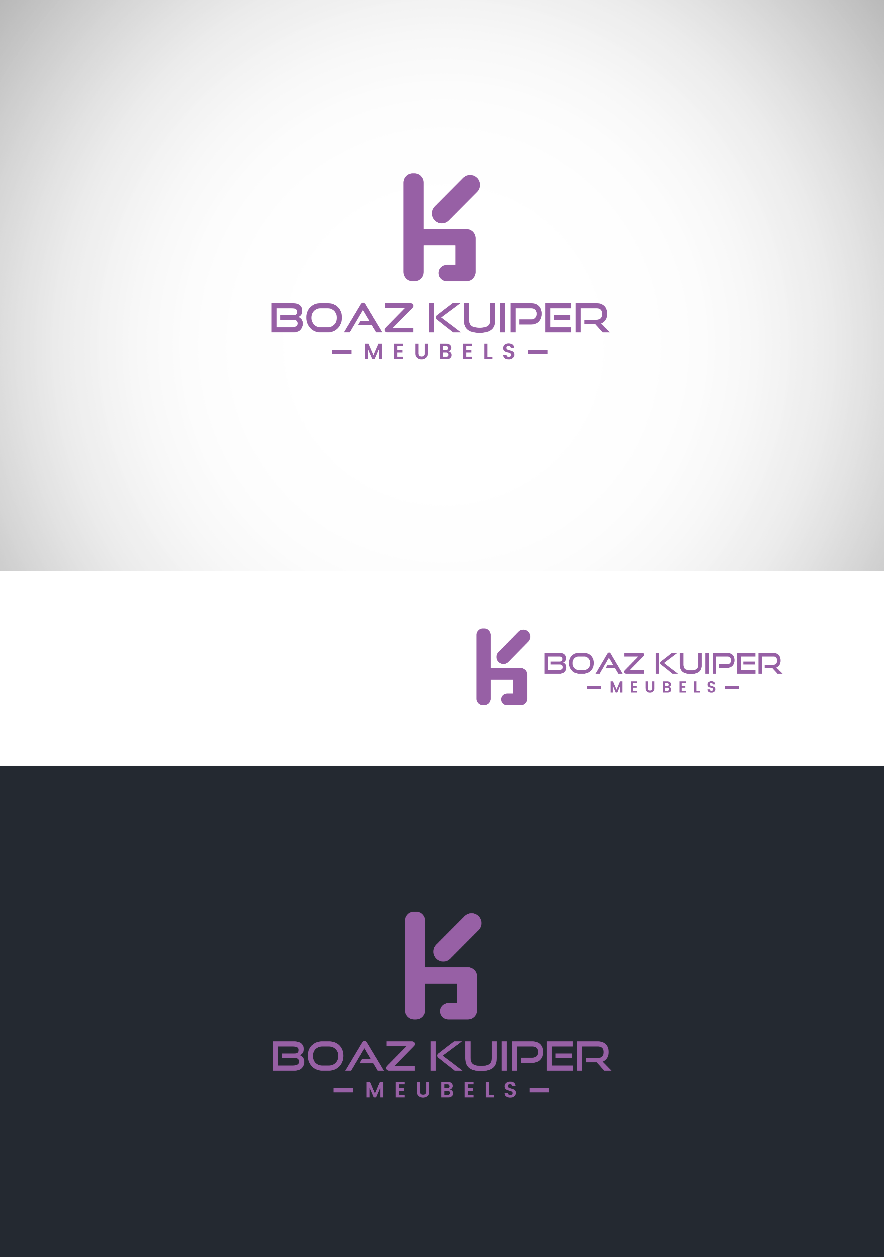 Logo Design by Taya Bright for Boaz Kuiper Meubels | Design #23710676
