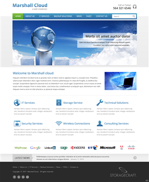 Web Design by pb for infinIT Solutions | Design: #3002270