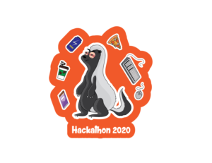 Honey Badger Hackathon Sticker | Illustration-Design von artgroup 48