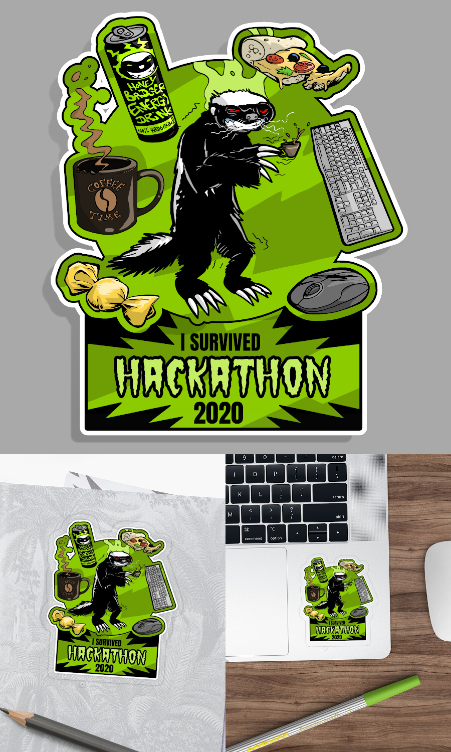 Illustration Design by Tomi Ax for this project | Design #23709973