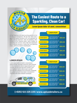 Flyer Design by Deziners Zone for this project | Design: #23710291