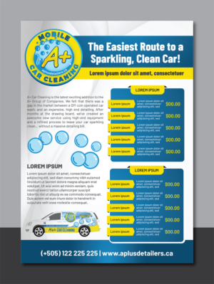 Flyer Design by Deziners Zone for this project | Design: #23710310