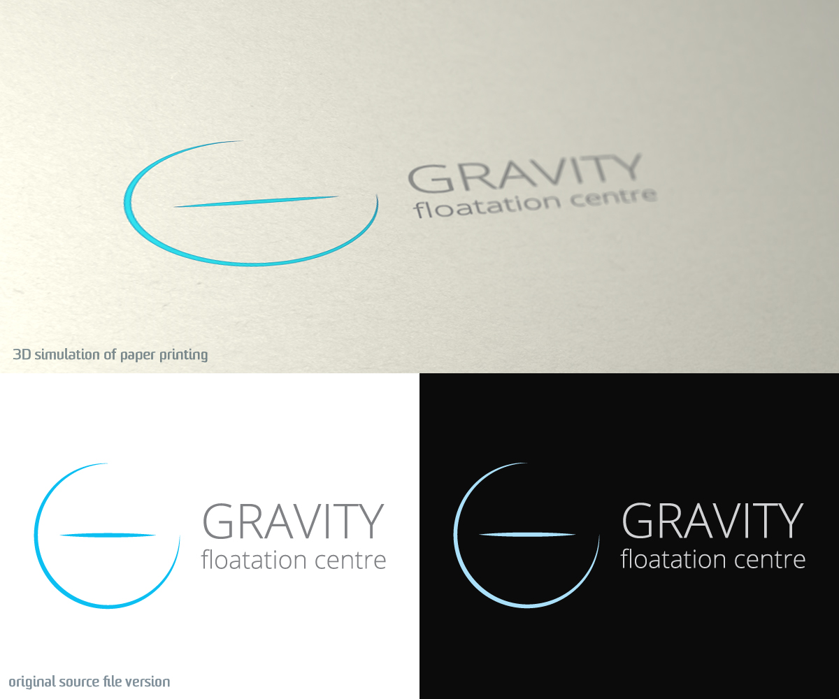 Logo Design by Anthony for Gravity Floatation Centre | Design #3088158