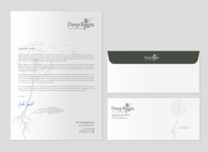 Stationery Design by chandrayaan.creative for Deep Roots Family Medicine | Design: #23708239