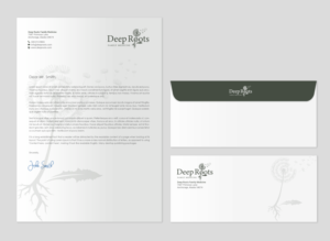 Stationery Design by chandrayaan.creative for Deep Roots Family Medicine | Design: #23708241