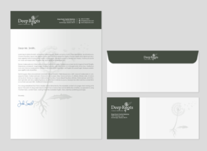 Stationery Design by chandrayaan.creative for Deep Roots Family Medicine | Design: #23709273