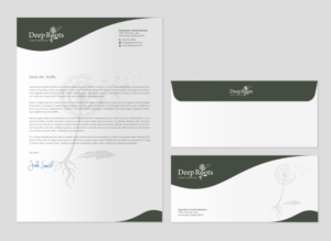 Stationery Design by chandrayaan.creative for Deep Roots Family Medicine | Design: #23709274