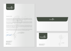 Stationery Design by chandrayaan.creative for Deep Roots Family Medicine | Design: #23709276