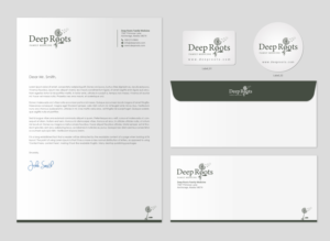 Stationery Design by chandrayaan.creative for Deep Roots Family Medicine | Design: #23726528