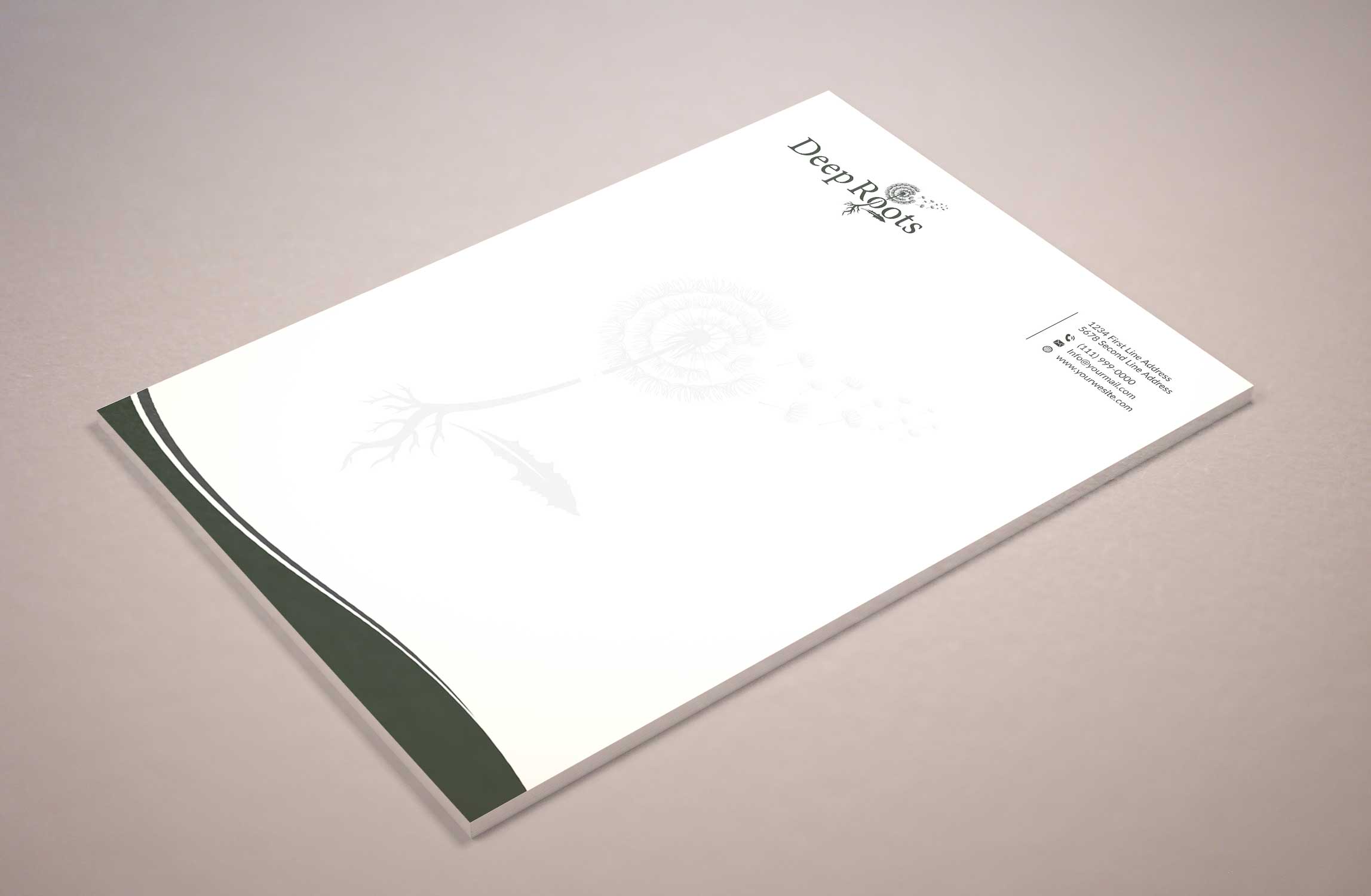 Diseño de Papelería por Musa. A para Deep Roots Family Medicine | Diseño #23703346