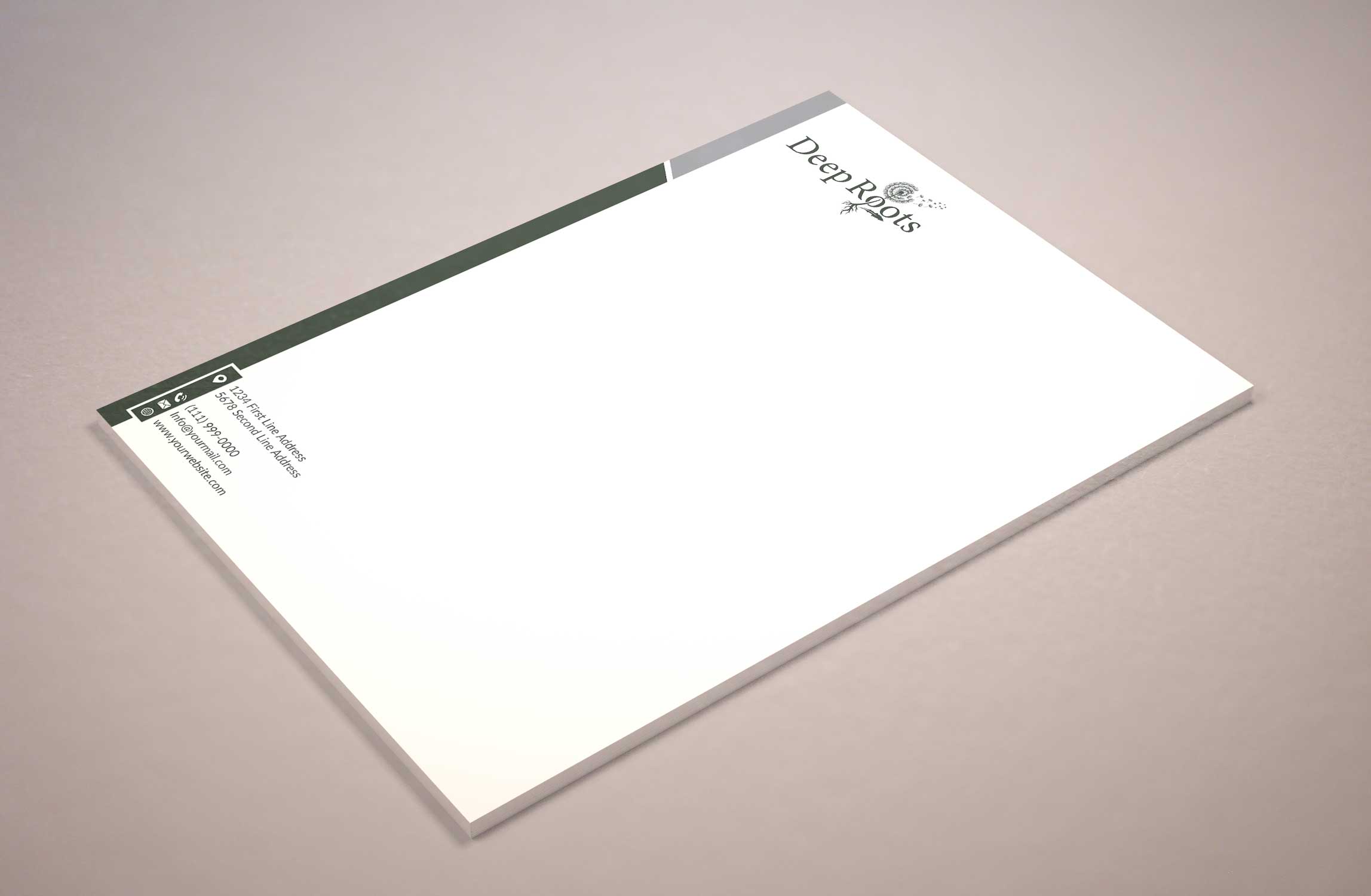 Diseño de Papelería por Musa. A para Deep Roots Family Medicine | Diseño #23703347