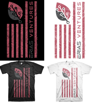 Patriotic t-shirt for our company | T-shirt Design by badpixelarts