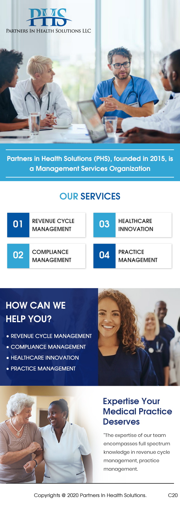 Email Marketing Design by pb for Partners In Health Solutions LLC | Design #23720105