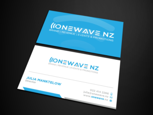 Business Card Design by Verified artistry (Design garden) for Onewave NZ | Design: #23708821