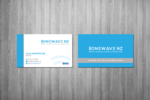 Business Card Design by Creations Box 2015 for Onewave NZ | Design: #23711065