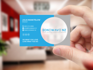 Diseño de Tarjeta de Presentación por Creations Box 2015 para Onewave NZ | Diseño: #23711089