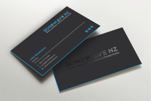 Business Card Design by LAXMI DESIGNHUB for Onewave NZ | Design: #23708219