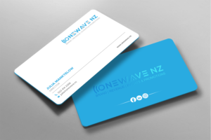 Business Card Design by chandrayaan.creative for Onewave NZ | Design: #23707316