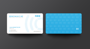 Business Card Design by chandrayaan.creative for Onewave NZ | Design: #23707323