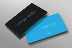 Business Card Design by chandrayaan.creative for Onewave NZ | Design: #23707326