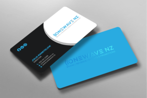 Business Card Design by chandrayaan.creative for Onewave NZ | Design: #23707327