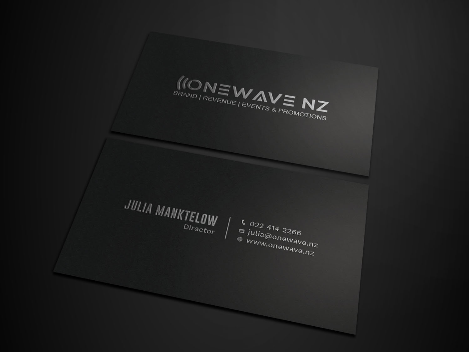 Visitenkarten-Design von Tripti Ranjan Gain für Onewave NZ | Design #23706127