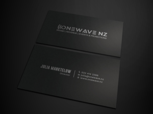 Visitenkarten-Design von Tripti Ranjan Gain für Onewave NZ | Design: #23706127