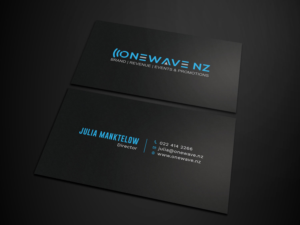 Visitenkarten-Design von Tripti Ranjan Gain für Onewave NZ | Design: #23706153
