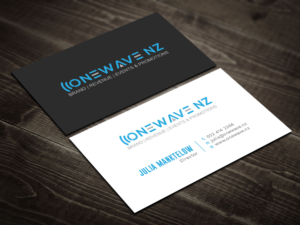 Visitenkarten-Design von Tripti Ranjan Gain für Onewave NZ | Design: #23706156